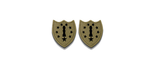 U.S. Army New Hampshire National Guard OCP Patch with Hook Fastener (pair)
