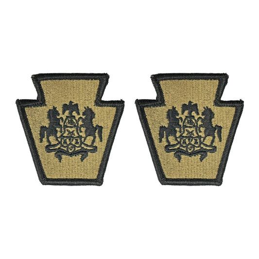 U.S. Army Pennsylvania National Guard OCP Patch with Hook Fastener (pair)