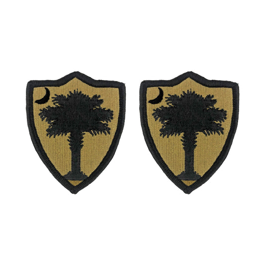 U.S. Army South Carolina National Guard OCP Patch with Hook Fastener (pair)