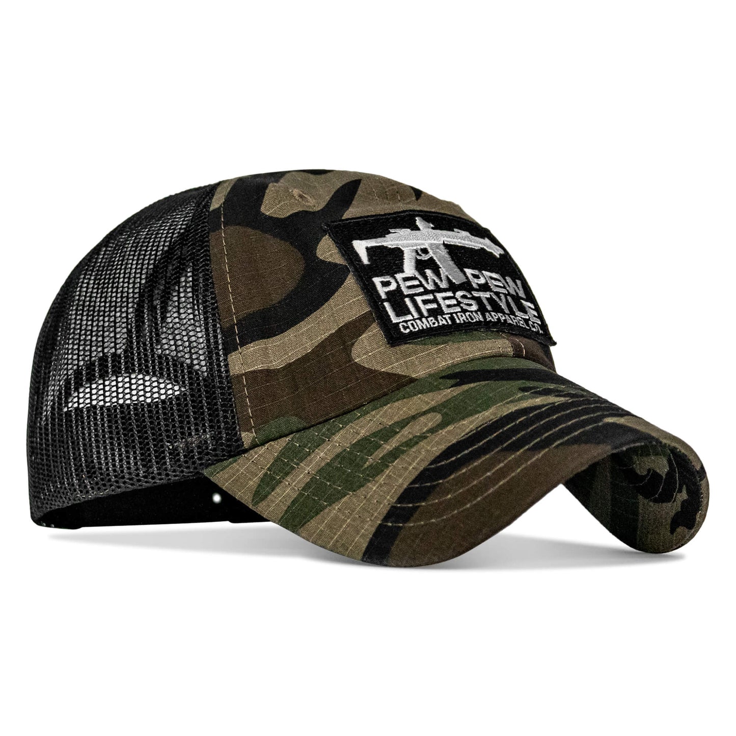 Ripstop PEWPEW LIFESTYLE Patch Low Profile Snapback Hat