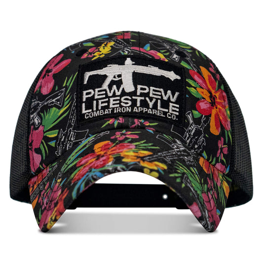 Ripstop PEWPEW LIFESTYLE Patch Low Profile Snapback Hat