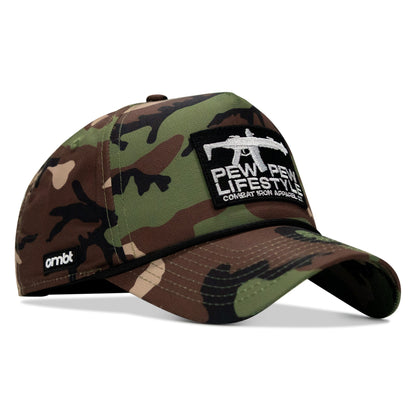 Pew Pew Lifestyle Patch Weekender Snapback Hat