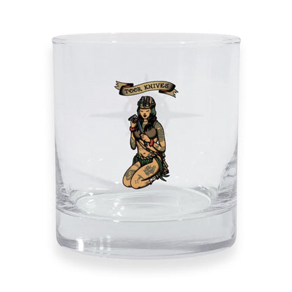Pin-Up Hula Operator Whisky Glass