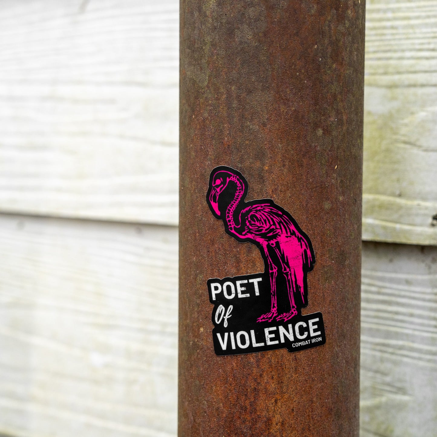 Poet Of Violence Decal