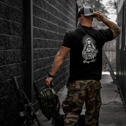 Pray Hard Men's T-Shirt