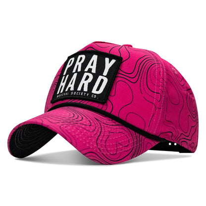 Pray Hard Patch Waterproof Weekender Snapback