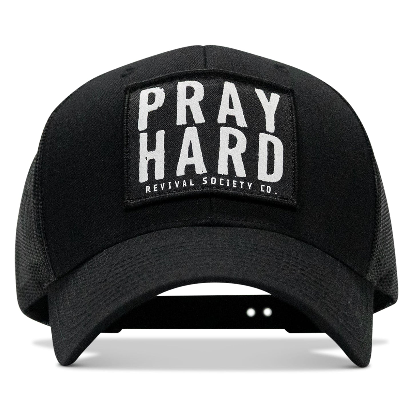 Pray Hard Patch Snapback Hat