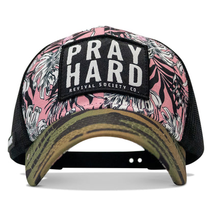 Pray Hard Patch Original Ripstop Snapback Hat