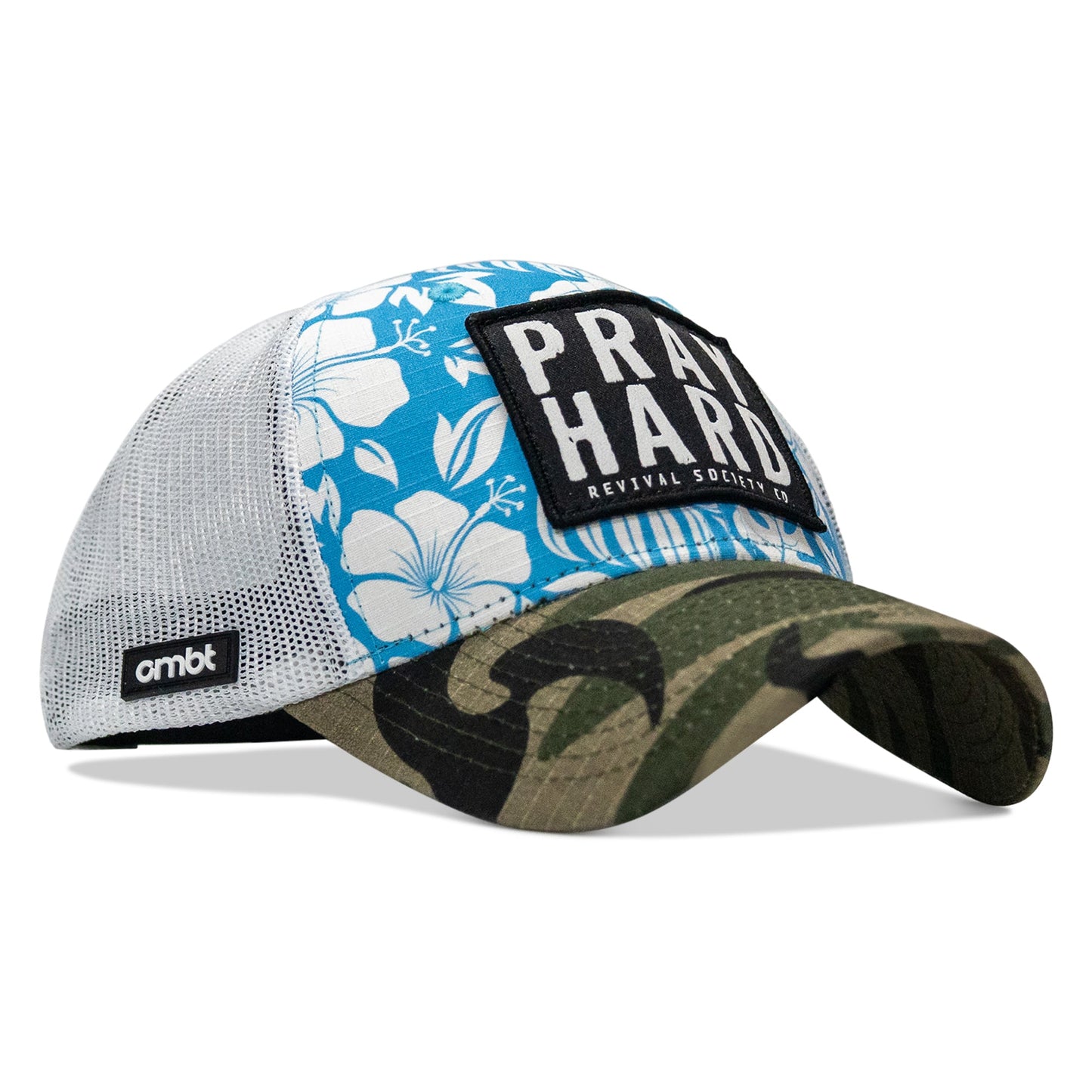 Pray Hard Patch Original Ripstop Snapback Hat