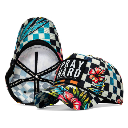 Pray Hard Patch Waterproof Weekender Snapback