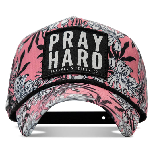 Pray Hard Patch Waterproof Weekender Snapback
