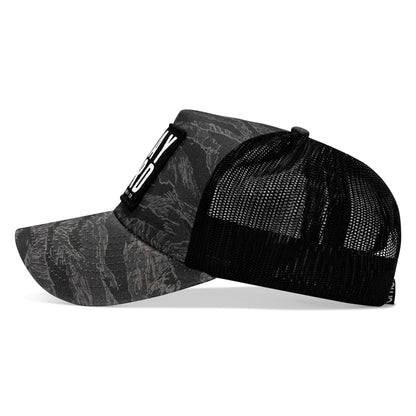 Pray Hard Patch Five Panel Breacher Snapback Hat