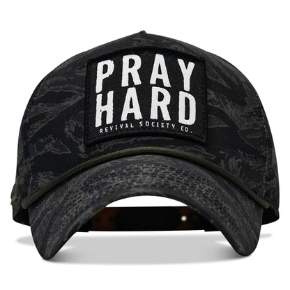 Pray Hard Patch Waterproof Weekender Snapback