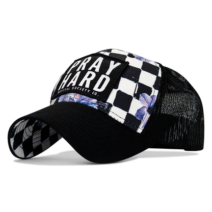 Pray Hard Patch Original Ripstop Snapback Hat
