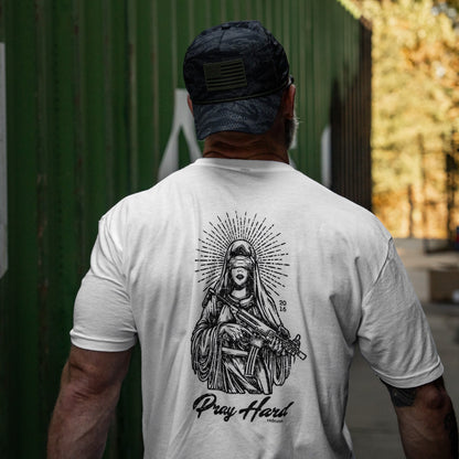 Pray Hard Men's T-Shirt