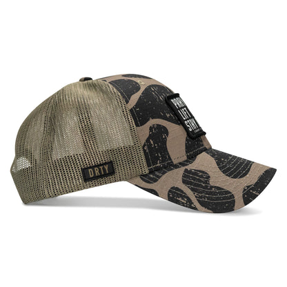 Pray Hard. Lift Heavy. Stay Deadly. Patch Original Ripstop Snapback Hat