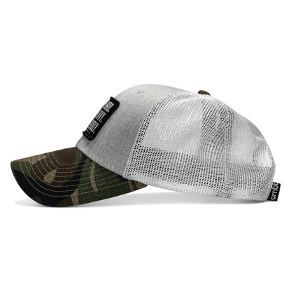 Pray Hard. Lift Heavy. Stay Deadly. Patch Snapback