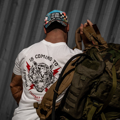 Pray Hard. Lift Heavy. Stay Deadly. Patch Waterproof Weekender Snapback
