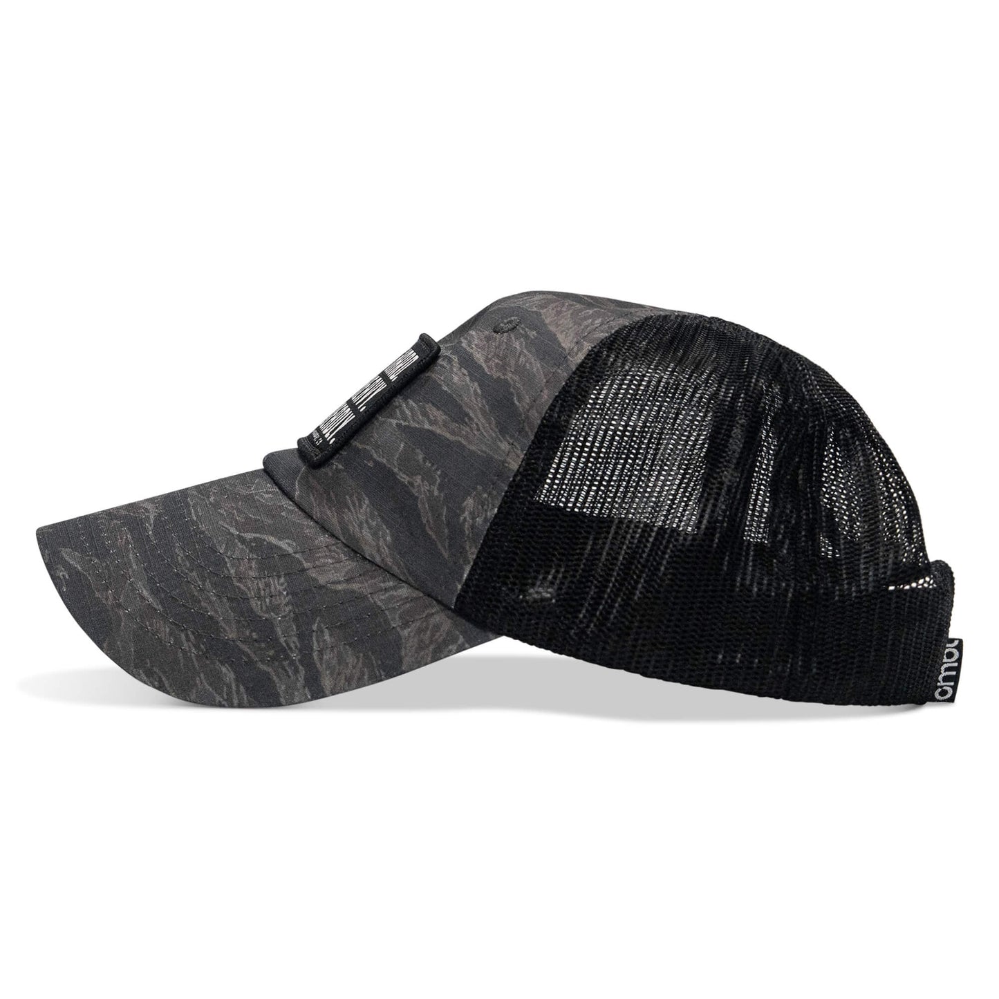 Pray Hard. Lift Heavy. Stay Deadly. Patch Tactical Ripstop Mesh Snapback Hat
