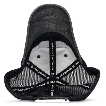 Pray Hard. Lift Heavy. Stay Deadly. Patch Tactical Ripstop Mesh Snapback Hat