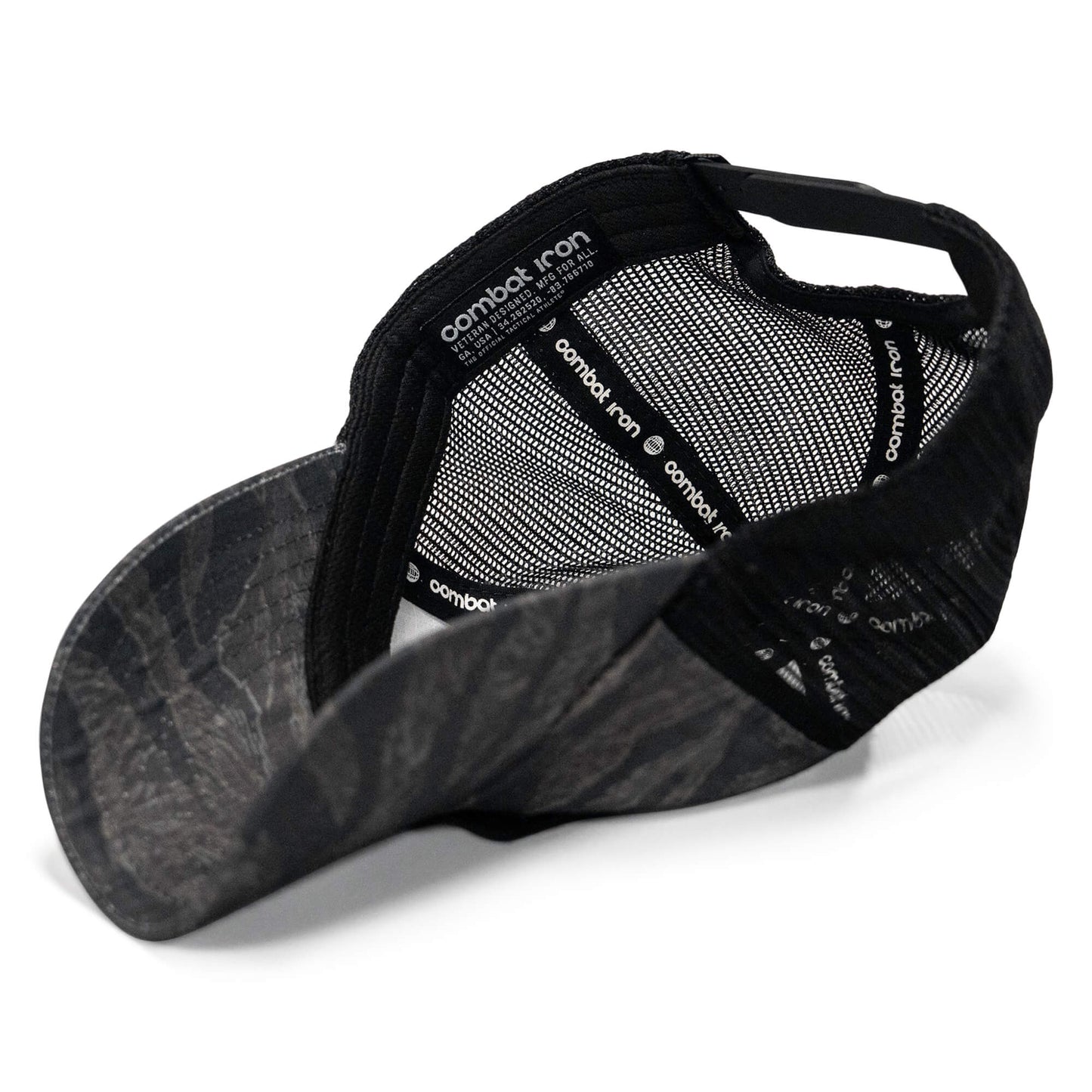 Pray Hard. Lift Heavy. Stay Deadly. Patch Tactical Ripstop Mesh Snapback Hat
