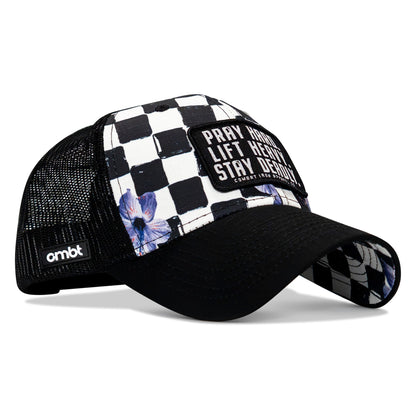 Pray Hard. Lift Heavy. Stay Deadly. Patch Original Ripstop Snapback Hat
