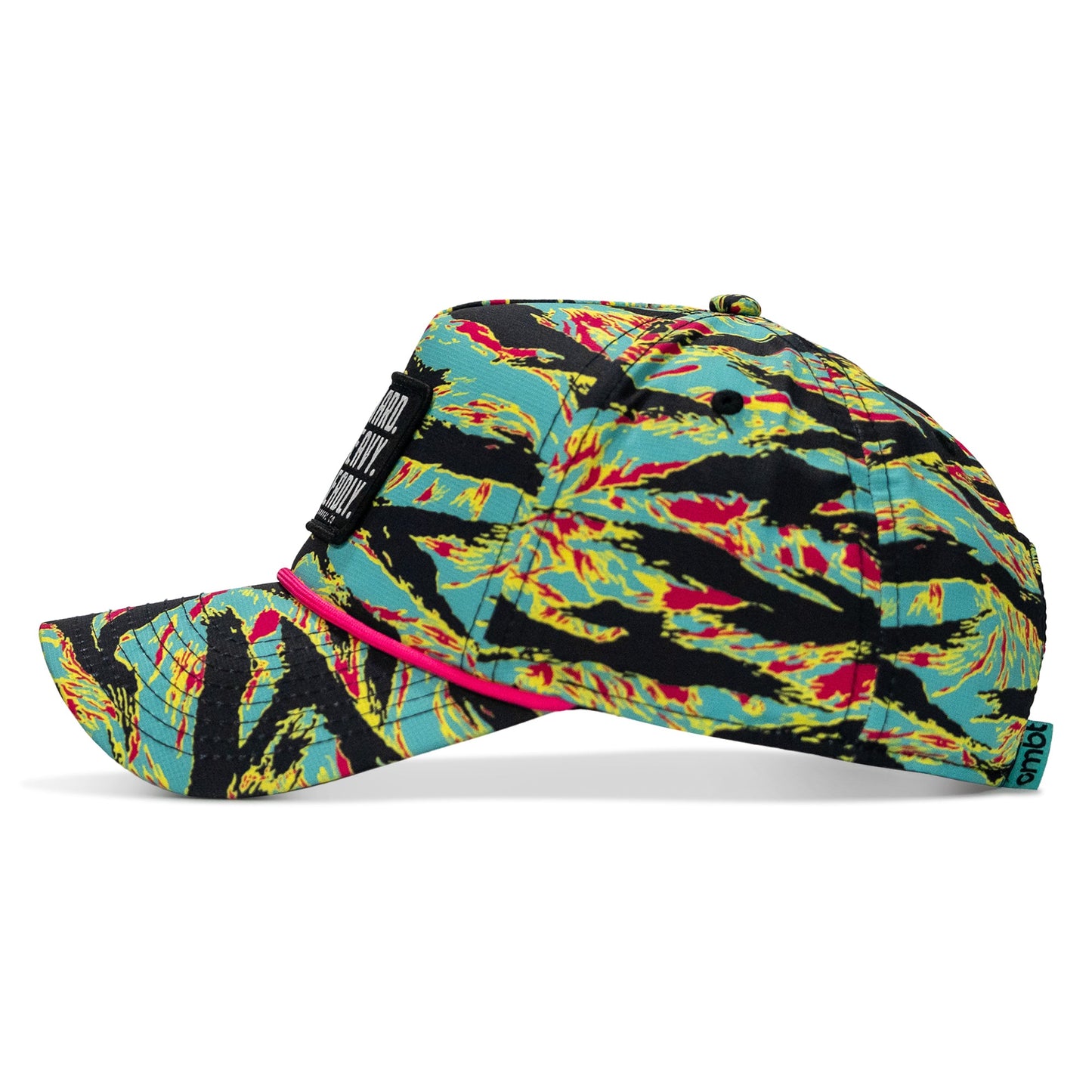 Pray Hard. Lift Heavy. Stay Deadly. Patch Waterproof Weekender Snapback