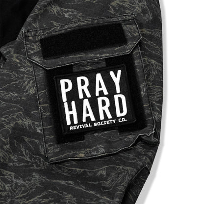 Pray Hard Velcro Patch