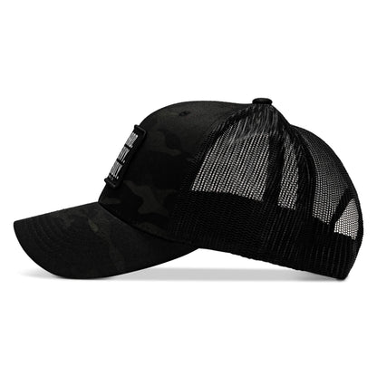 Pray Hard. Lift Heavy. Stay Deadly. Patch Snapback