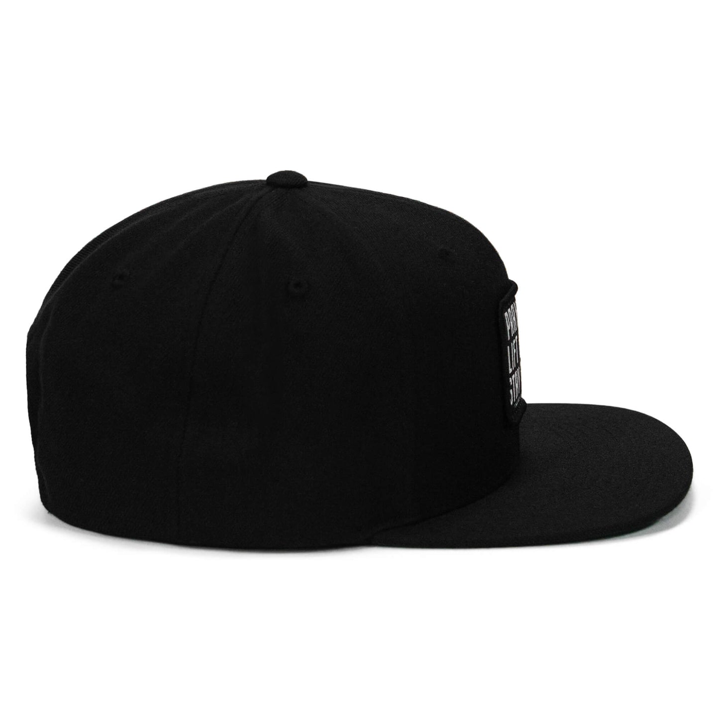 Pray Hard. Lift Heavy. Stay Deadly. Flat Bill SnapBack Hat
