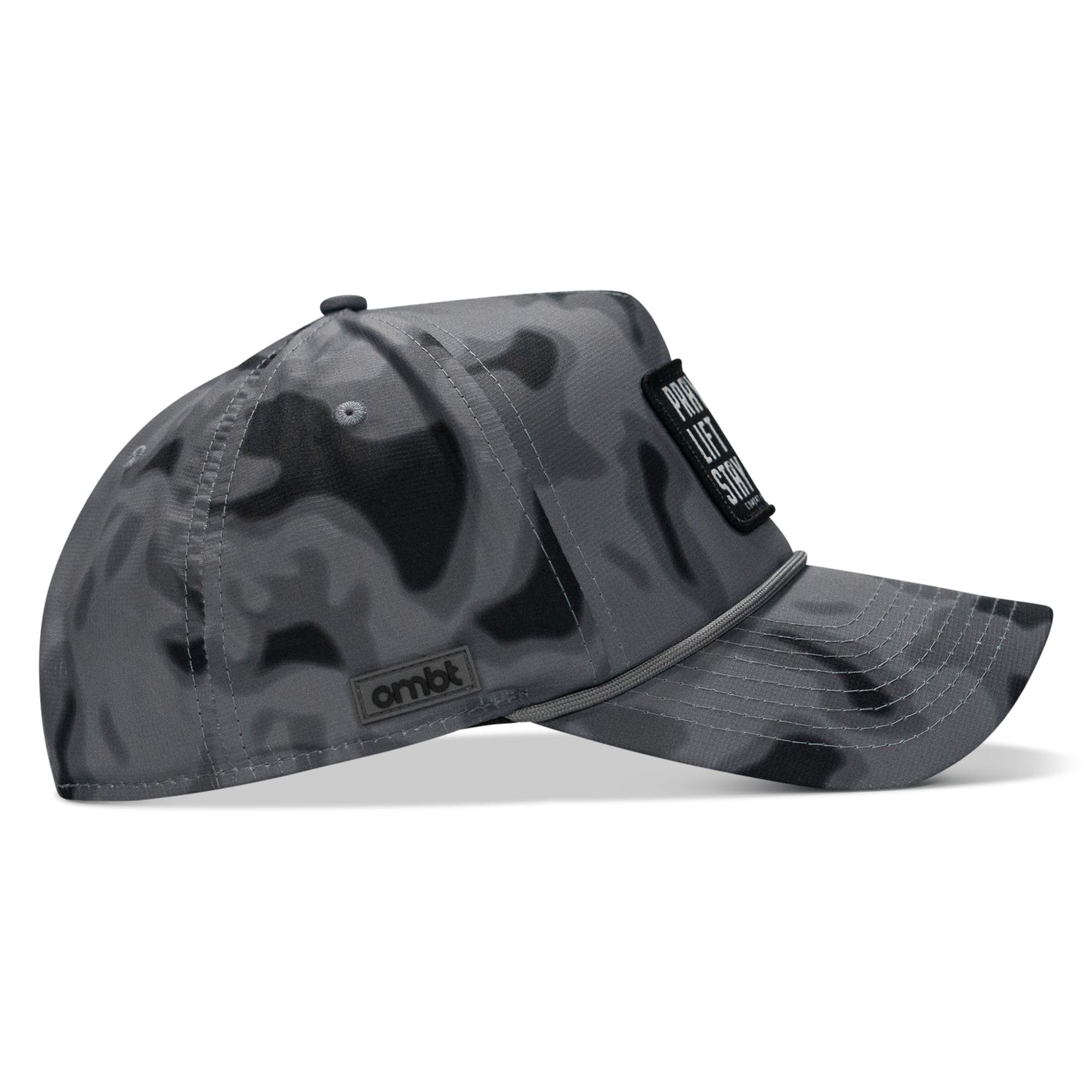 Pray Hard. Lift Heavy. Stay Deadly. Patch Waterproof Weekender Snapback
