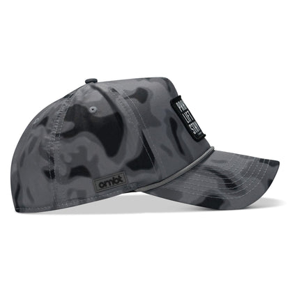 Pray Hard. Lift Heavy. Stay Deadly. Patch Waterproof Weekender Snapback