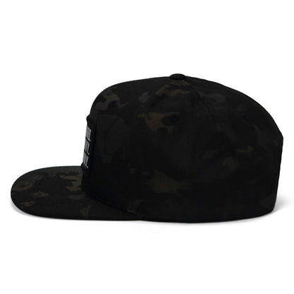 Pray Hard. Lift Heavy. Stay Deadly. Flat Bill SnapBack Hat