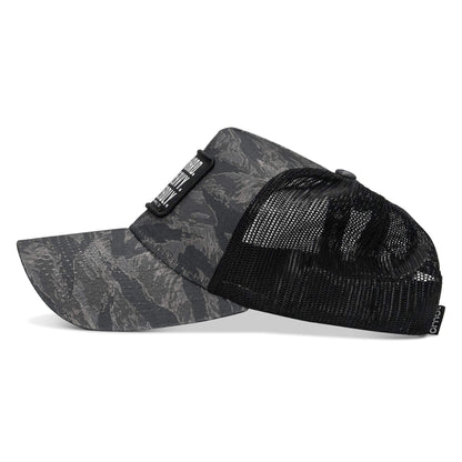Pray Hard. Lift Heavy. Stay Deadly. Patch Five Panel Breacher Snapback Hat