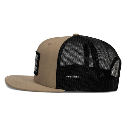 Pray Hard. Lift Heavy. Stay Deadly. Flat Bill SnapBack Hat