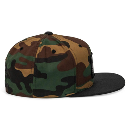 Pray Hard. Lift Heavy. Stay Deadly. Flat Bill SnapBack Hat