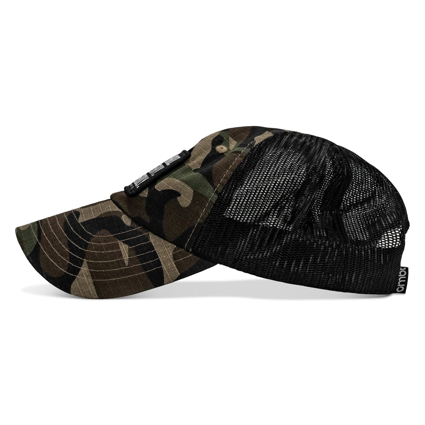Pray Hard. Lift Heavy. Stay Deadly. Patch Tactical Ripstop Mesh Snapback Hat