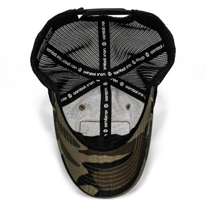 Pray Hard. Lift Heavy. Stay Deadly. Patch Tactical Ripstop Mesh Snapback Hat