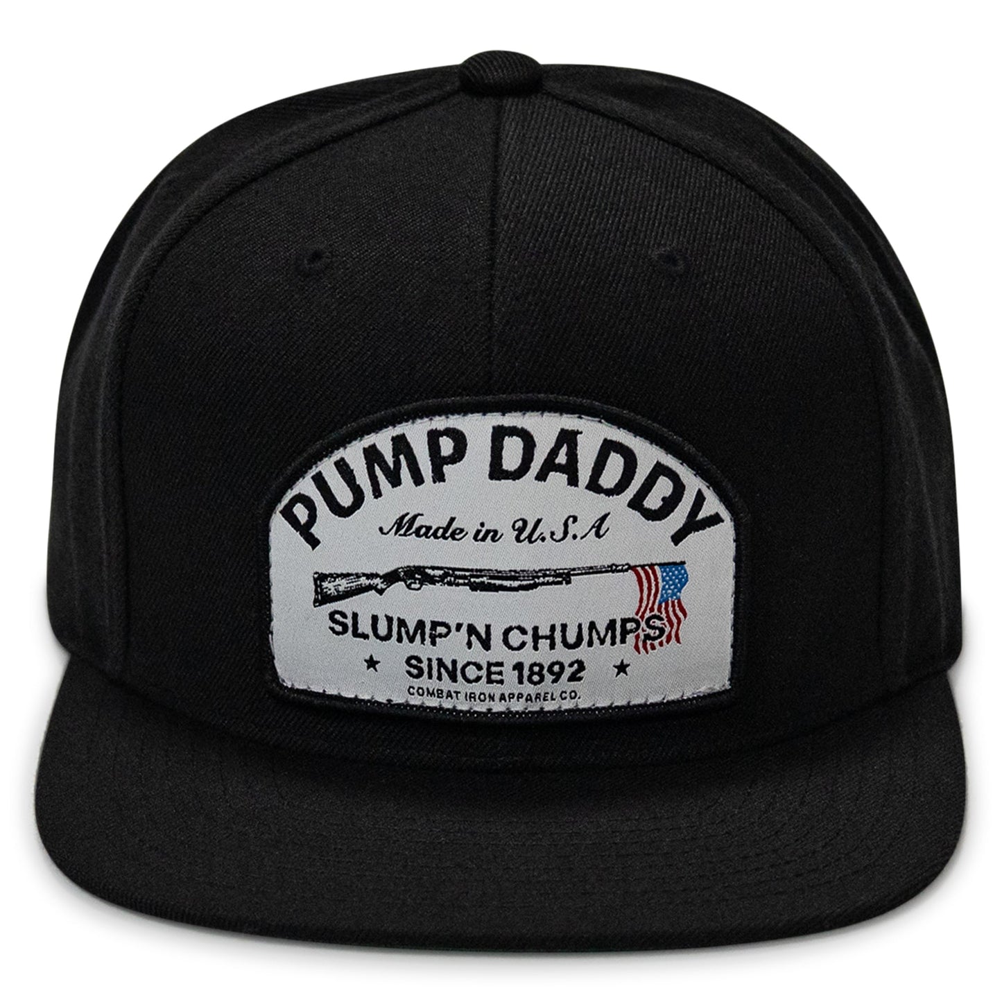 Pump Daddy Original Patch Flat Bill SnapBack Hat