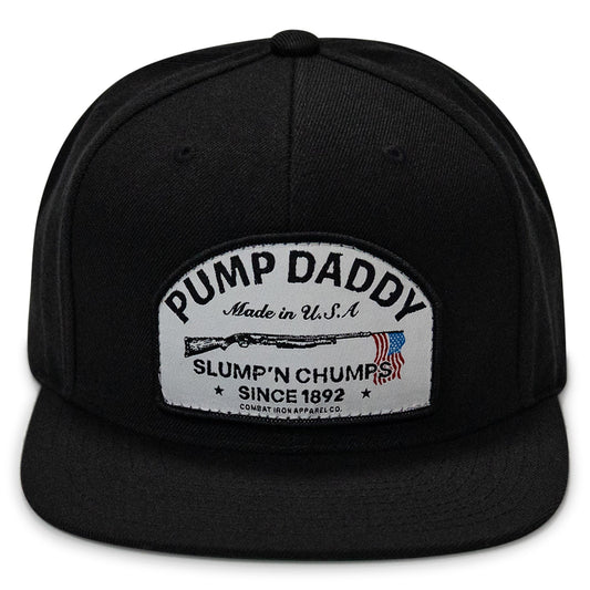 Pump Daddy Original Patch Flat Bill SnapBack Hat