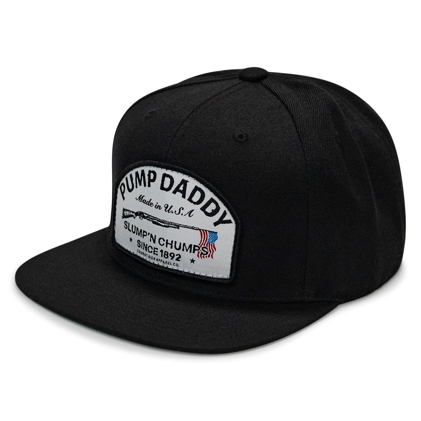 Pump Daddy Original Patch Flat Bill SnapBack Hat