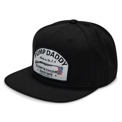 Pump Daddy Original Patch Flat Bill SnapBack Hat