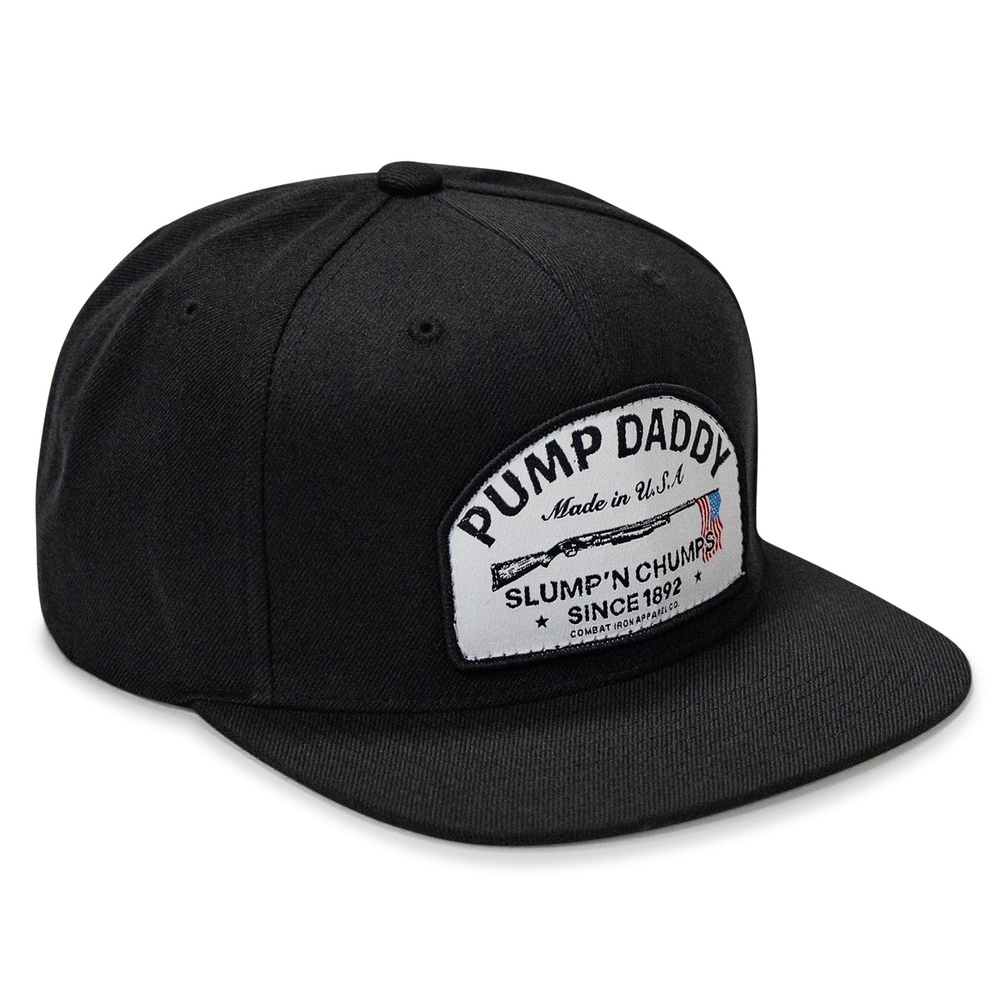 Pump Daddy Original Patch Flat Bill SnapBack Hat