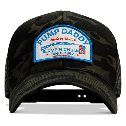 Pump Daddy Slump'n Chumps USA Patch SnapBack