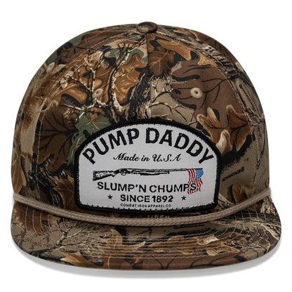Pump Daddy Original Patch Flat Bill SnapBack Hat