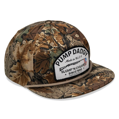 Pump Daddy Original Patch Flat Bill SnapBack Hat