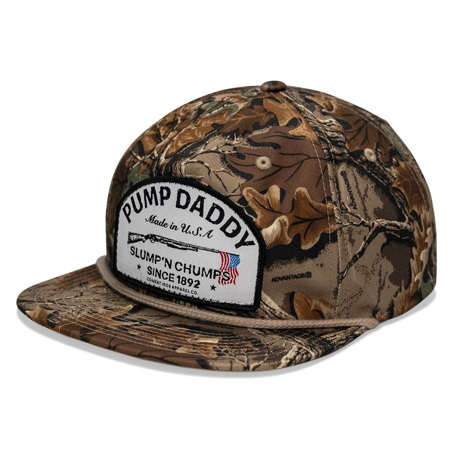 Pump Daddy Original Patch Flat Bill SnapBack Hat