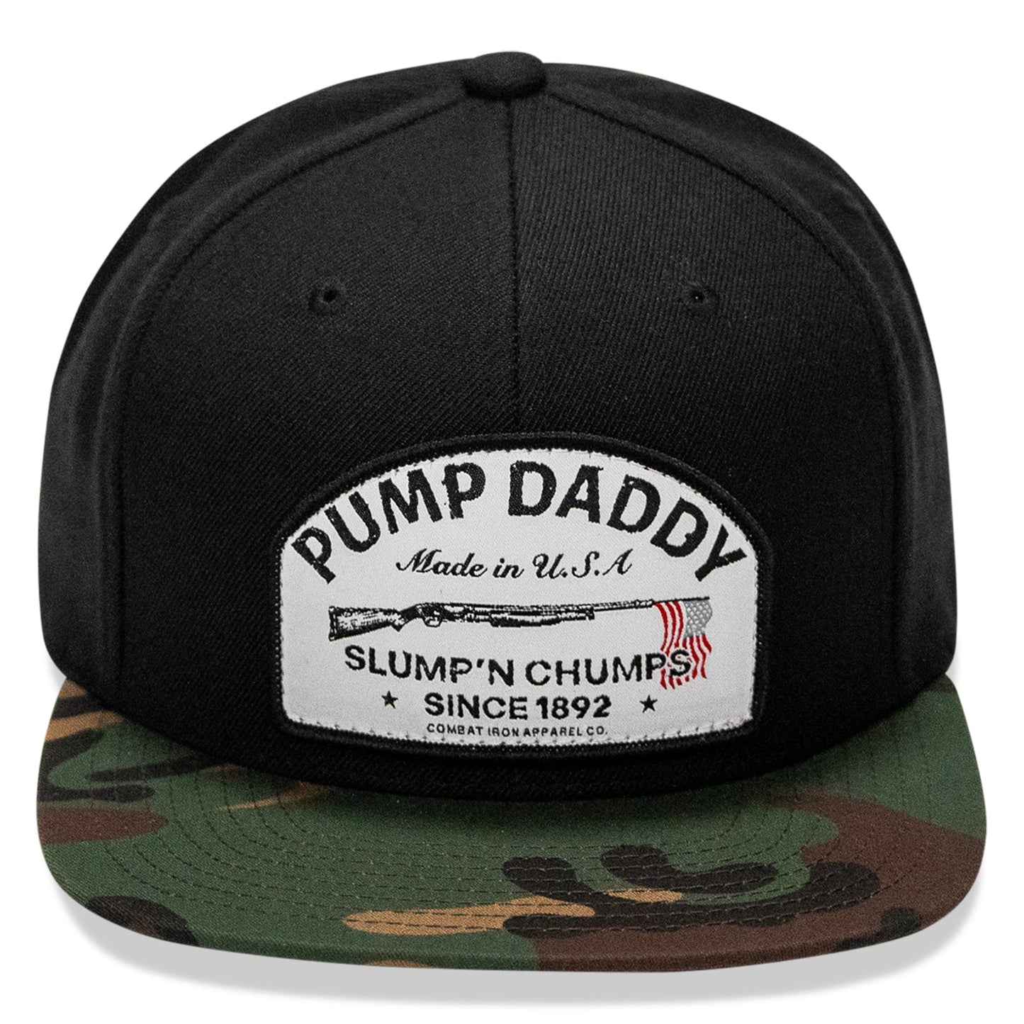 Pump Daddy Original Patch Flat Bill SnapBack Hat