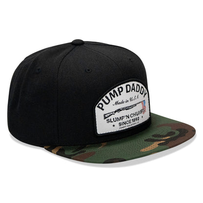 Pump Daddy Original Patch Flat Bill SnapBack Hat