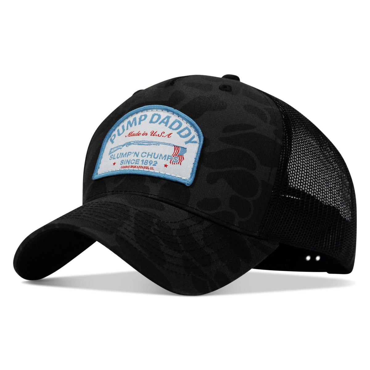 Pump Daddy Slump'n Chumps USA Patch SnapBack